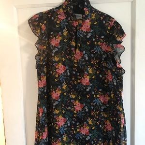 Madewell floral dress-flawless